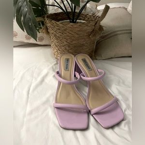 Steve Madden Purple Sandal Heels